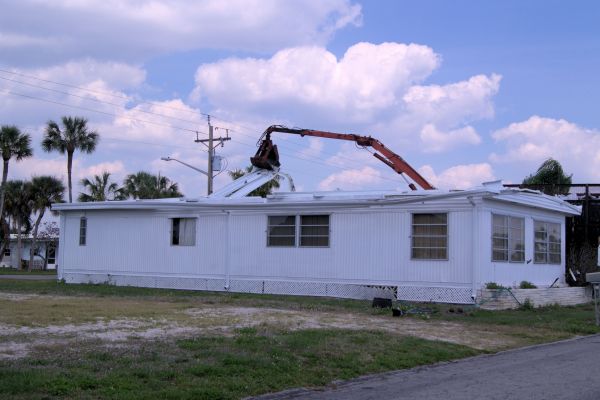 Mobile Home Demolition in Morrisville
