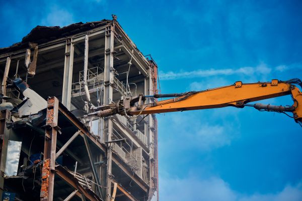Factory Demolition in Morrisville