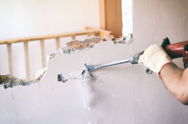 Concrete Wall Removal in Morrisville
